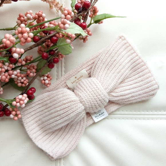 kate spade Accessories - 🍒NWOT🍒 KATE SPADE WOOL BLEND BOW KNIT HEADBAND